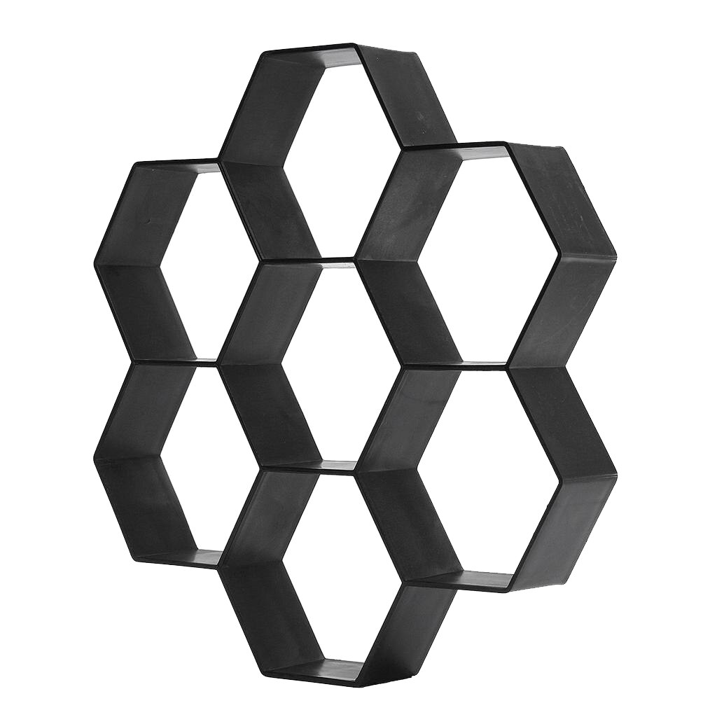 Tuin Bestrating Mal Hexagon Path Lopen Bestrating Beton Mould Diy Handmatig Bestrating Cement Baksteen Stone Road Mold Voor Road