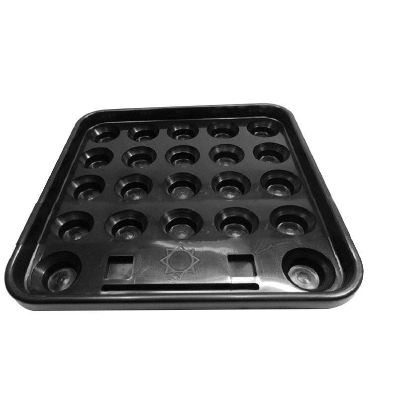 Il vassoio per palline da biliardo contiene 22 palline in materiale plastico che trasporta un impostato completo di biliardo da biliardo accessorio per biliardo da biliardo portatile: Default Title