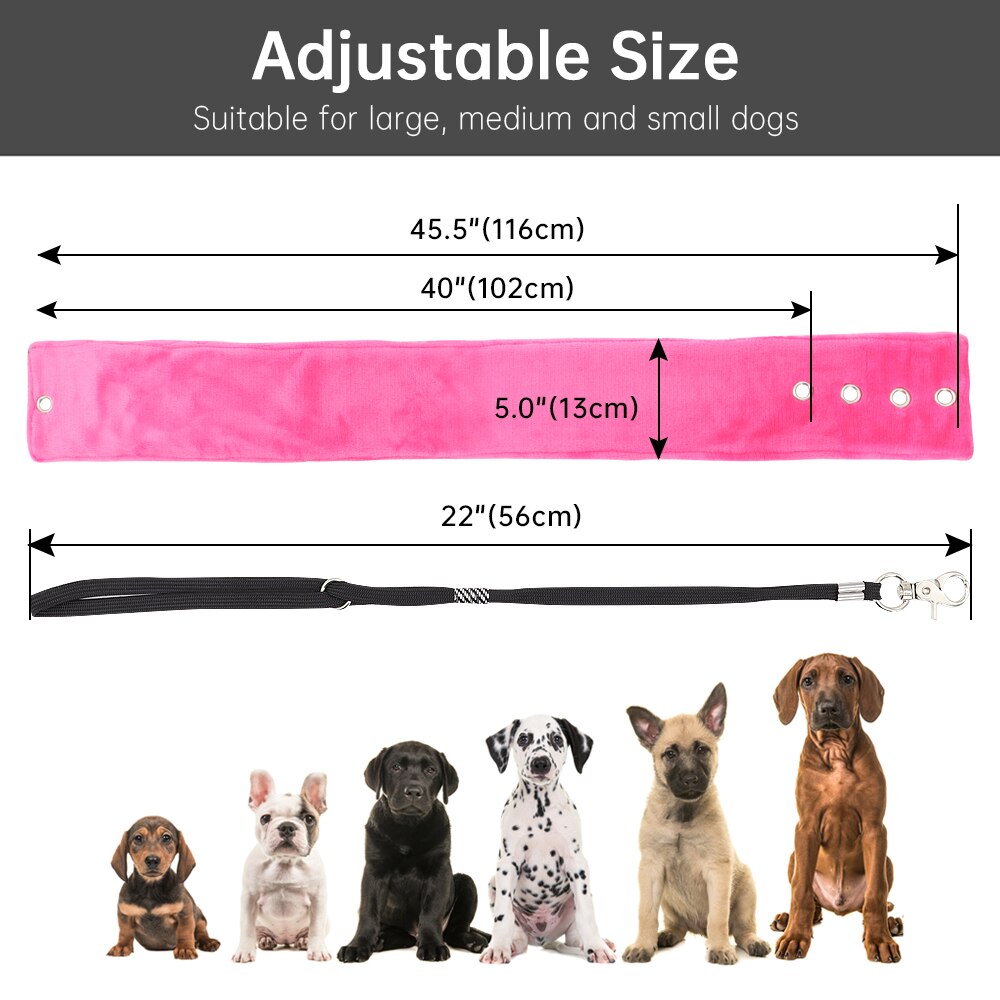 Pet Supplies Dog Grooming Belly Strap Bathing Band Pet Dogs Grooming Table Arm Bath Restraint Rope No-Sit Pet Haunch Holder