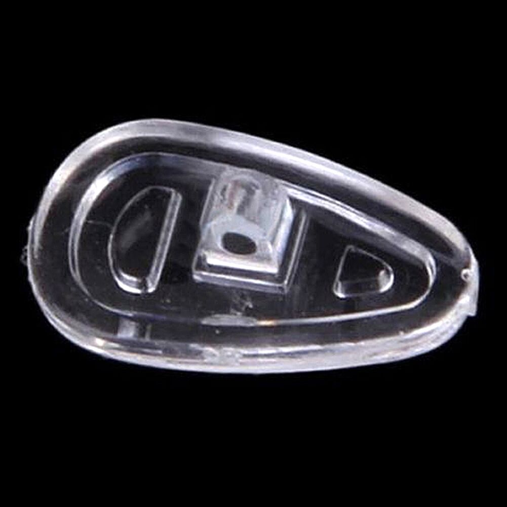 4 par mjuka skruvade silikonglasögon solglasögon glasögon näsdynor reparation tooll