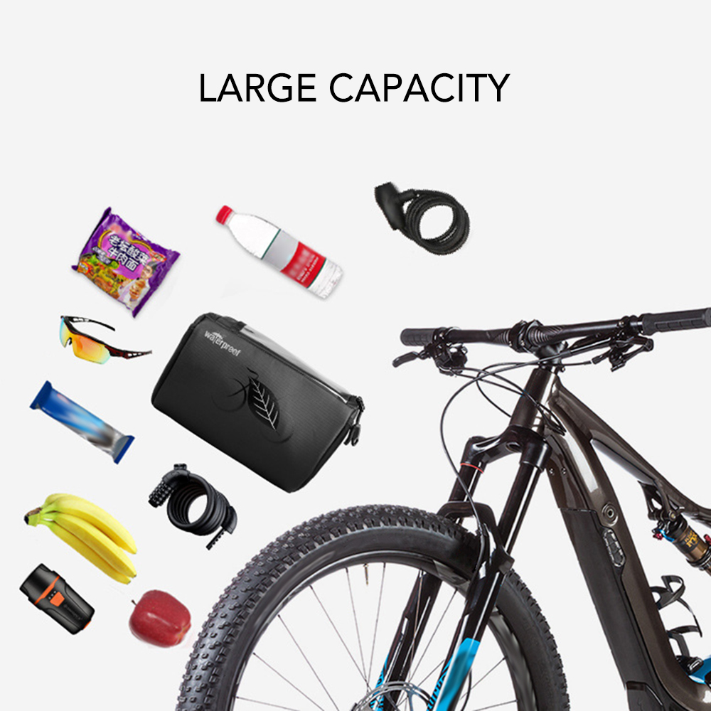 Bike Frame Bag Voor Tube Bag Stuur Tas Fietstas Met Touchscreen Telefoon Case Fiets Accessoires