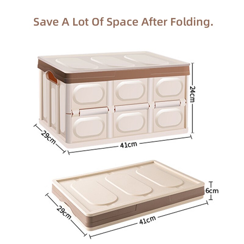 Car storage box Car storage tools Foldable storage box for trunk Multifunctional folding storage box Water storage box 28L