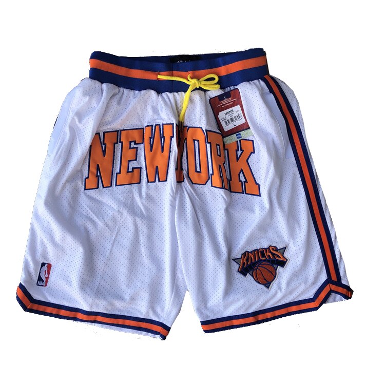 Pantalones cortos de Nueva York para hombre, color blanco
