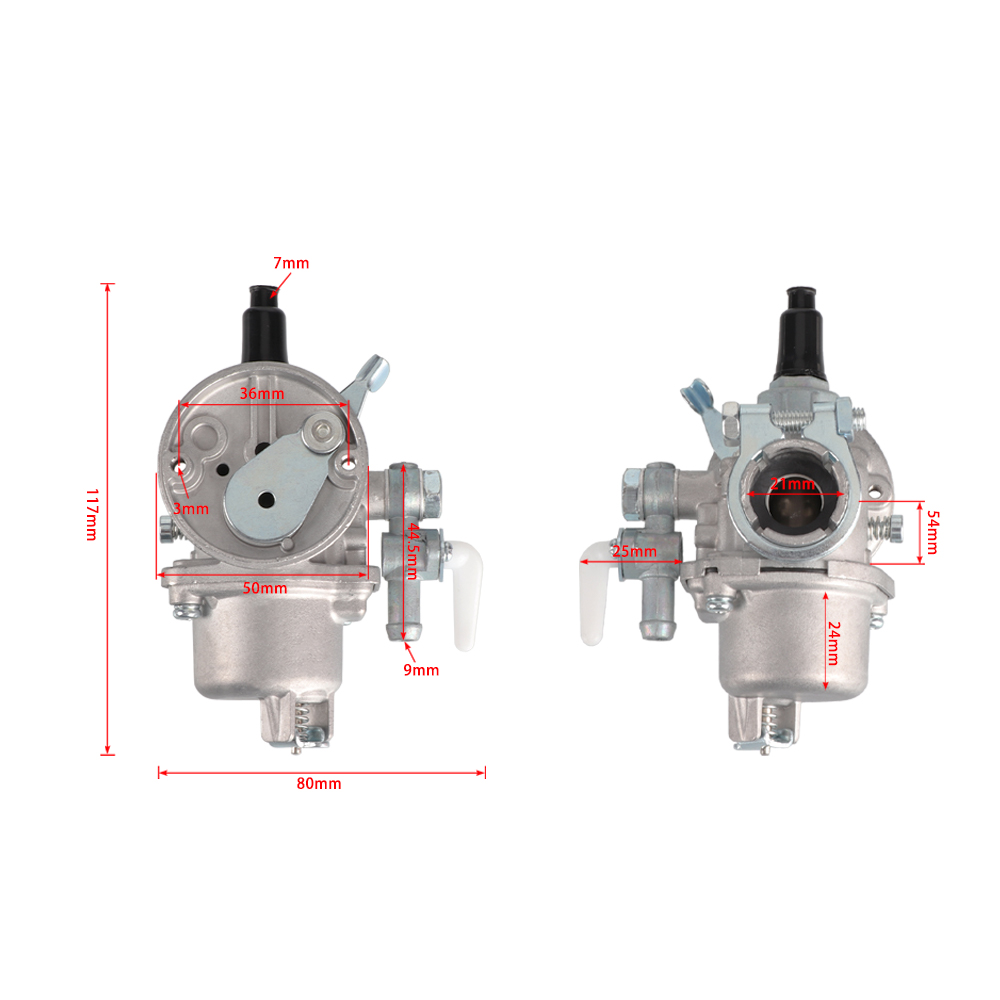 Motorfiets Carburateur Vlotter Voor 1e40f-5 40-5 Bg430 Cg430 43cc 52cc Tl43 Tb43 Tu43 Nevel Stofdoek Sproeier Carburateur Atv Moto Onderdelen