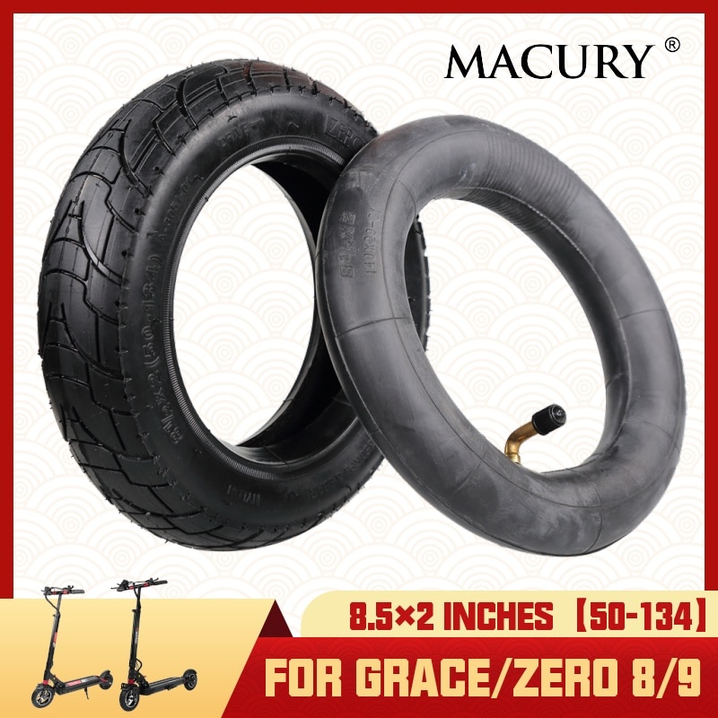 8.5x2 inch Pneumatic Tire And Inner Tube for Electric Scooter Grace Zero 8 9 Zero8 Zero9 T8 T9 8.5 Inches Marucy Inflatable Tyre