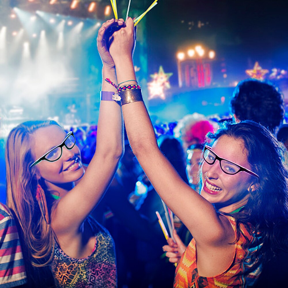 LED Glasses Light Up Shades Flashing Luminous Rave Night Christmas Activities Wedding Birthday Party Decoration led glasses