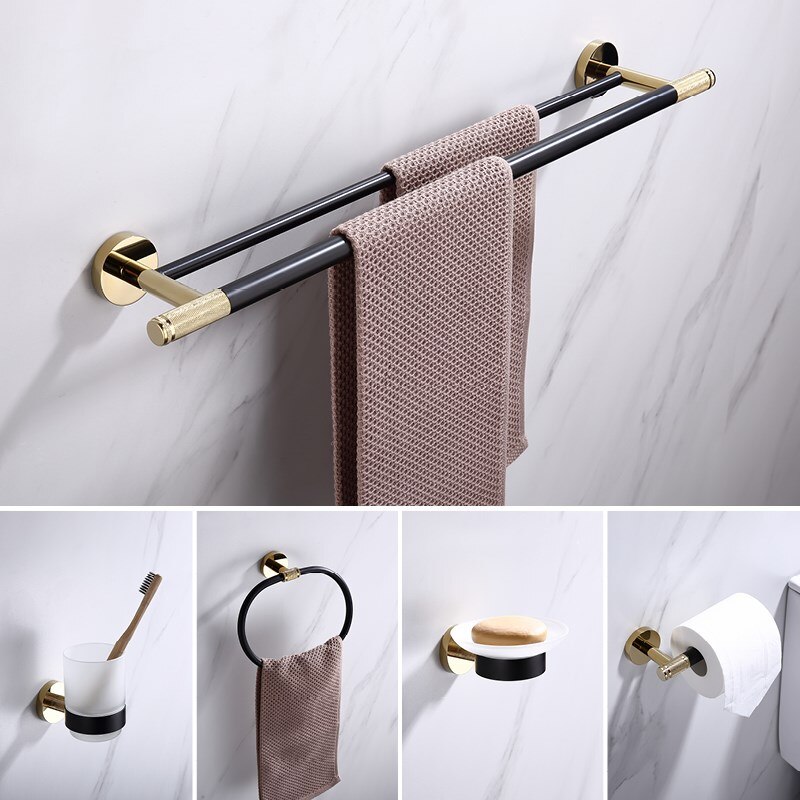 Antiek Brons Badkamer Accessoires Sets Handdoek Plank Handdoekhouder Toiletrolhouder Haak Keramische Badkamerproducten,Toiletrolhouder,A