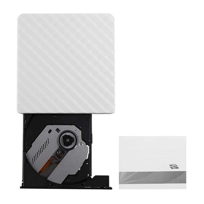 -externe dvd-drive externe usb 3.0 dvd rw cd-brander slanke carbon grain drive brander lezer speler voor pc laptop optische drive