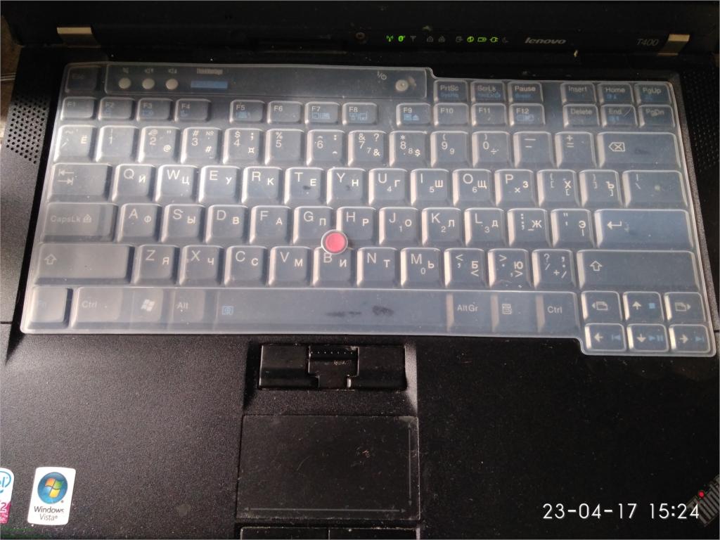 Película de silicona protectora para teclado de portátil, para Lenovo Ibm X200 X201 Z60 Z61 T400 T500 T30 T41 T42 T43 T60 T61: transparent