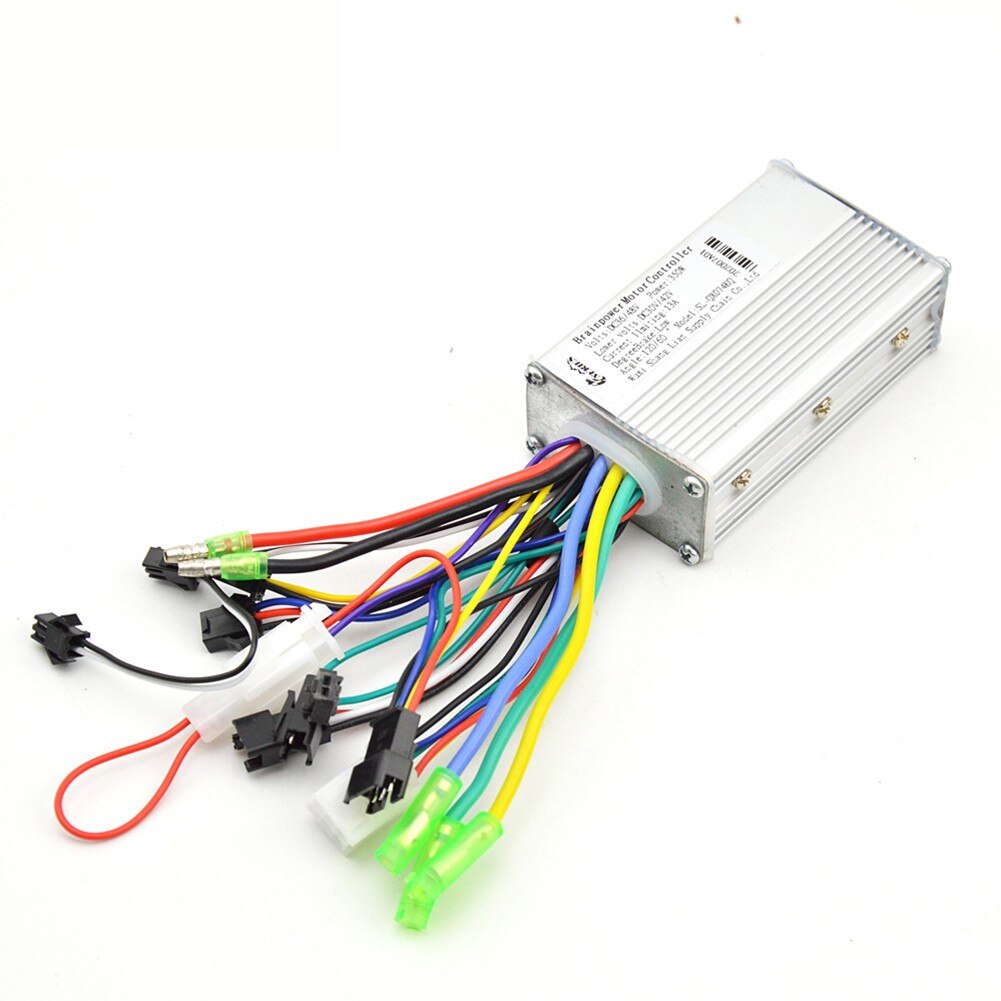 36V-48V 350W 13A Electric Bicycle E-Bike Scooter Brushless Controller Alloy Controller For Electric Bicycles Cars Scooters Parts