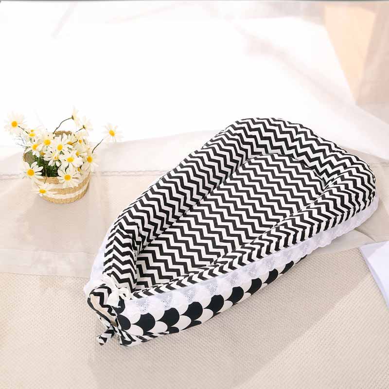 Lit de bébé bionique Portable en coton, berceau amovible et lavable, pour -né, nid de couchage, lit de couchage de 0 à 36 mois: 7