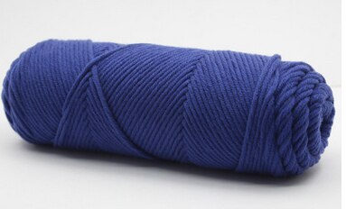 Fil de soie naturel doux, 500 g/lot, fil épais pour tricoter, laine bébé, crochet, écharpe, pull, fil de tissage,: 11 DenimBlue