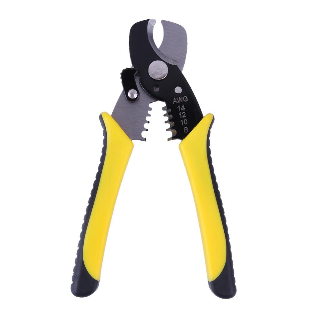 3 in 1 Automatic Cable Wire Stripper Cutter Crimper Multifunctional Terminal Crimping Stripping Plier Tools Cable Wire Stripper: d