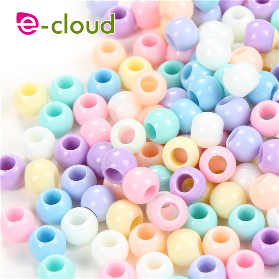 Kids Box Braids Beautiful Hair Beads for Child Multicoloured Beads for Hair for Child 50pcs in Braiding Hair Extensions