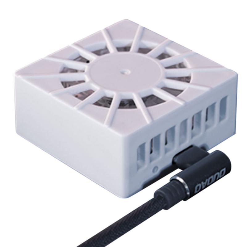 Ventilador de refrigeración para teléfono móvil, disipador de calor Semiconductor en miniatura, con USB: Default Title