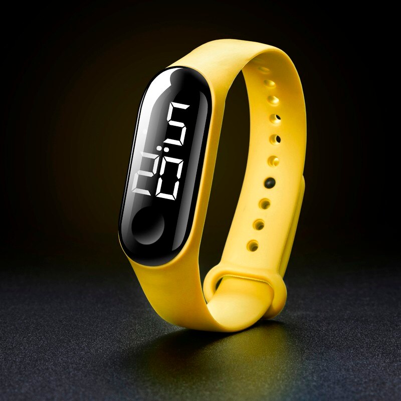 Horloges Led Elektronische Sport Lichtgevende Sensor Horloges Mode Mannen En Vrouwen Eenvoudige Waterdichte Horloges Alarm Outdoor: I