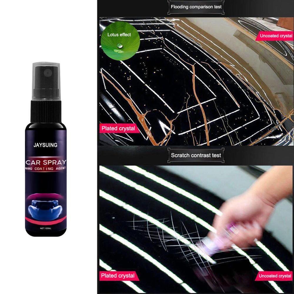 100ml Reparación de rayaduras de coche de aerosol Nano Auto Interior restaurador de Reparación de Pintura de coche polaco recubrimiento de cuidado de coche de reparación agente 30um