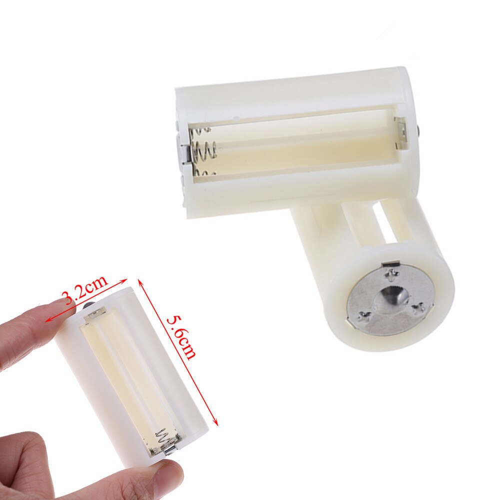 Adaptateur de batterie pour 3 piles AA à a et D, boîtier convertisseur, embouts de commutation, 1 pièce
