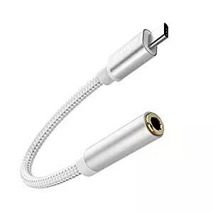 2 stylesUSB Typ C zu 3,5mm Kopfhörer Kopfhörer Kabel Adapter USB-C zu 3,5mm Jack Aux Kabel für Samsun xiaomi Huawei: 06