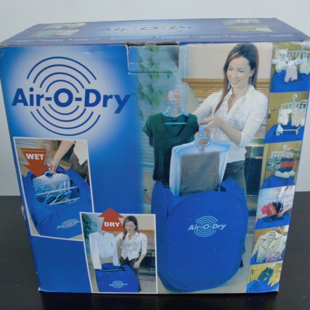 1 Set Portable Electric Air Clothes Dryer Folding Fast Drying Machine 800W Multipurpose Cloth Dryer Machine