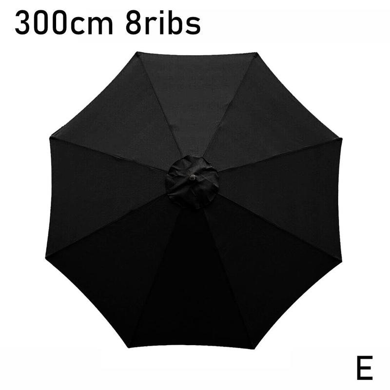 3 Meters Parasol Replacement Fabric Garden Parasol Canopy Cover Suitable For 8-arm Umbrella Cover (only parasol cloth, no stand): E