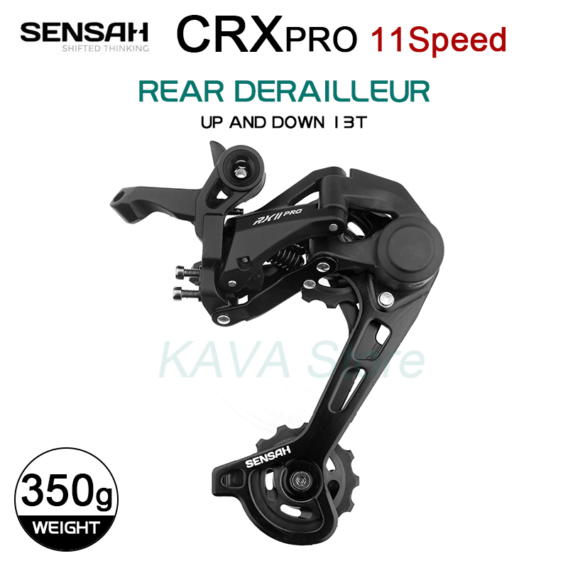 SENSAH CRX zawodowiec 1X11prędkość MTB rower przerzutka tylna s grupa wyzwalająca 11V dźwignia zmiany biegów 11S przerzutka tylna przełączniki: 11S tylny Derailleur