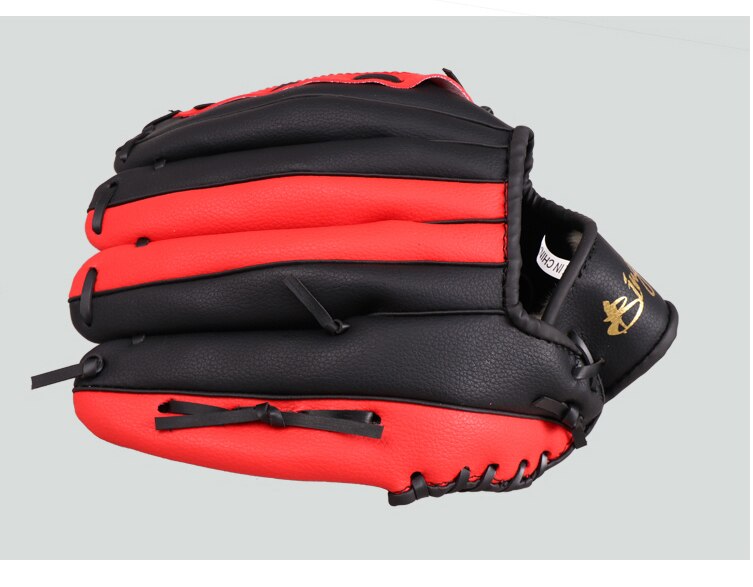 PU Leder Braun Baseball Handschuh weicher Ball draussen Team Sport Verknüpfungen Hand Baseball Praxis Ausrügestochen