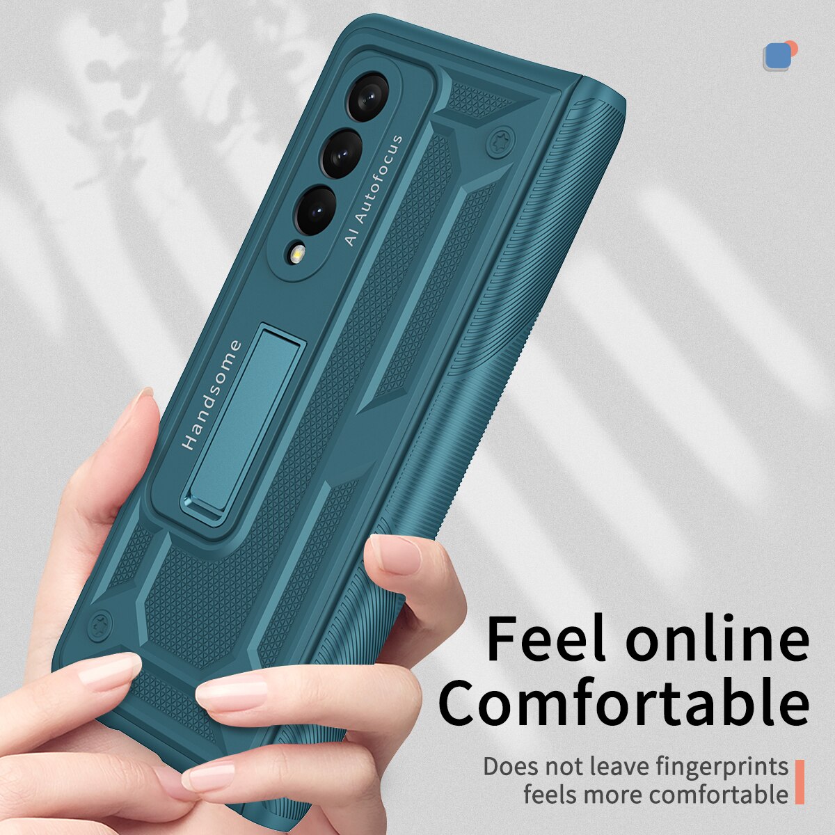 Charnière magnétique Pour Samsung Galaxy Z Plier 3 2 avec Écran Avant Verre Film Charnière Pleine Protection Z Plier 3 5G Couverture Arrière