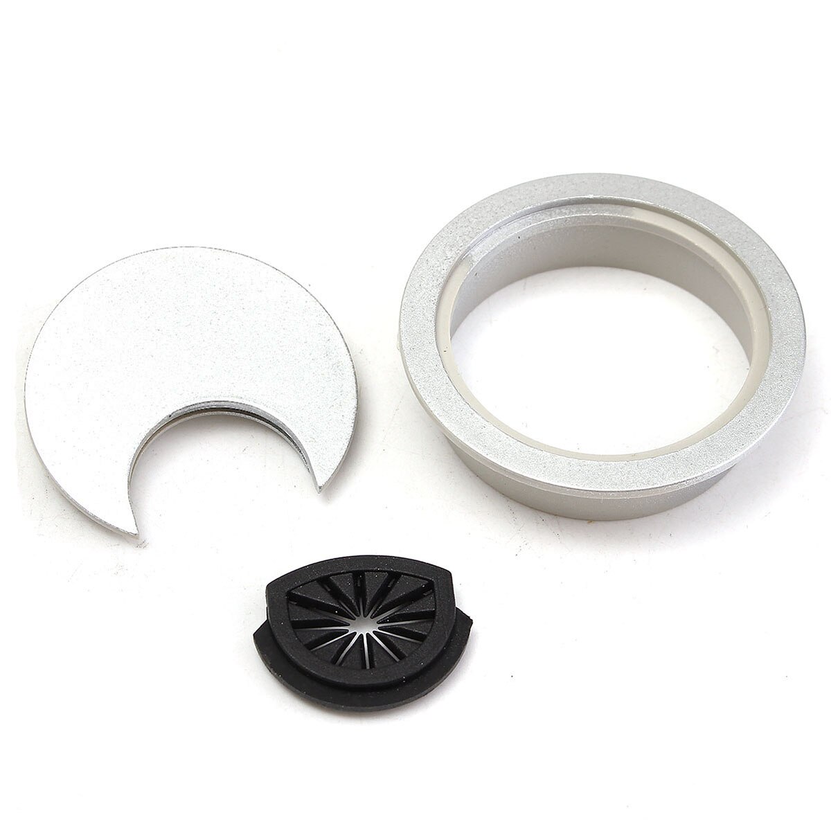 1Pcs 50mm ABS Plastic Desk Wire Hole Cover Base Table Cable Outlet Computer Grommet Port Surface Line Box Furniture Hardware