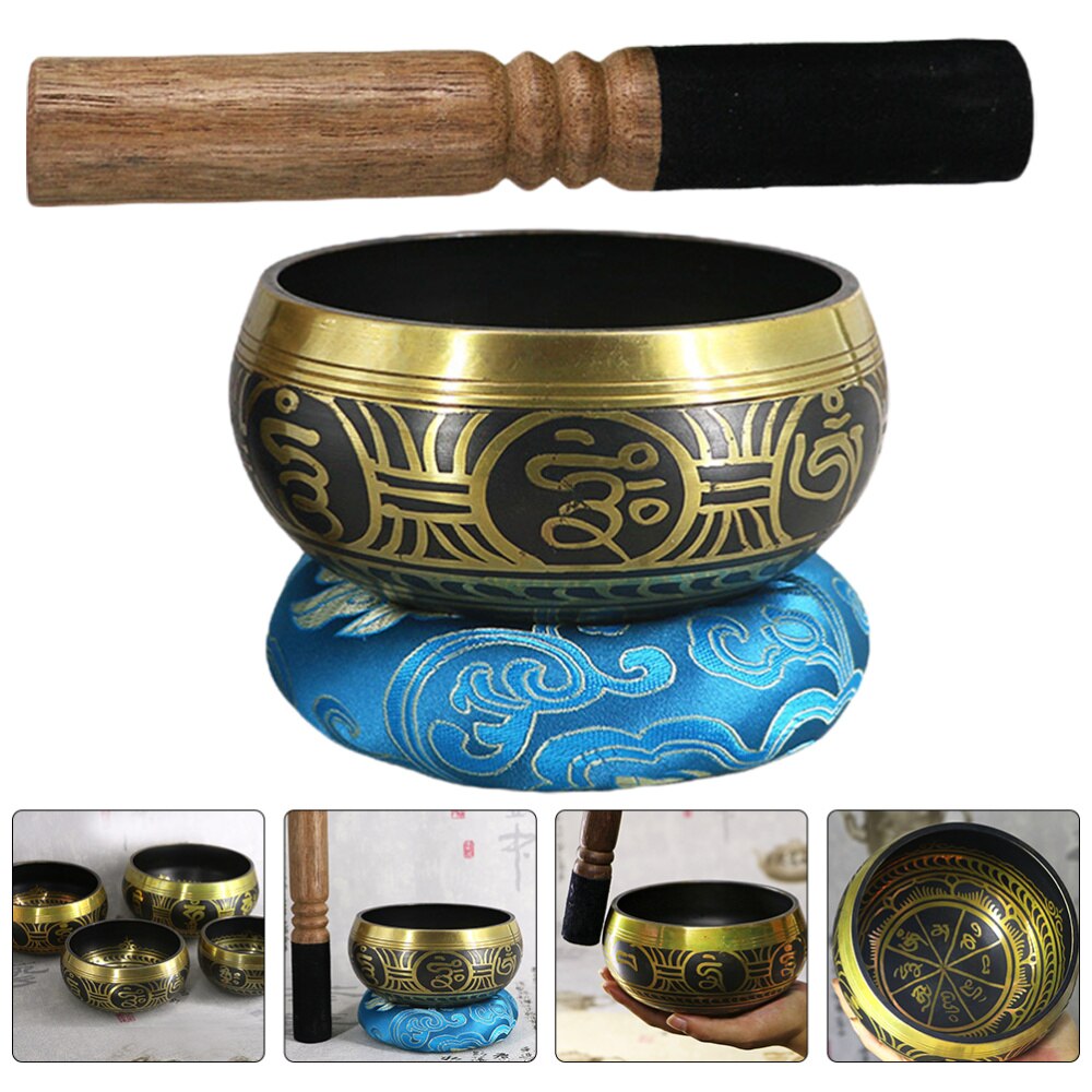 3pcs Relaxing Yoga Meditation Singing Bowl with Ma Grandado