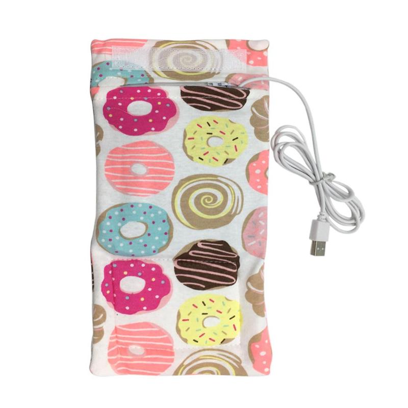 USB Baby Flasche Wärmer Tragbare Milch Reise Tasse Wärmer Heizung Kleinkind Fütterung Flasche Tasche Lagerung Bucht: C