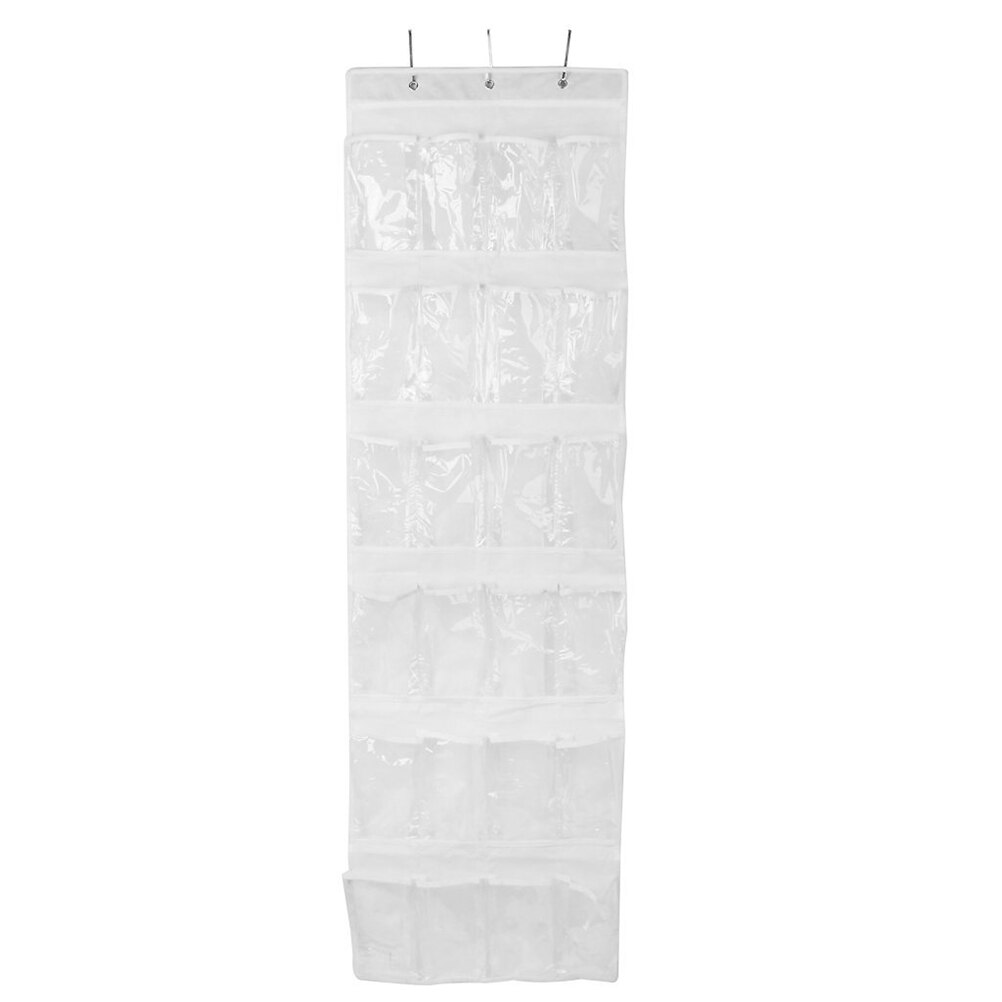 24 tassen draagbare kast opberg organizer garderobe kledingrek planken 24 sgelf hangende organizer