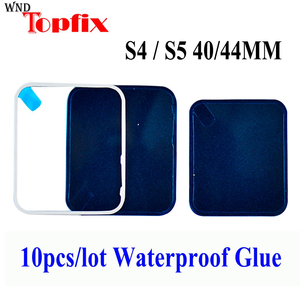 10 Stks/partij Waterdichte Lijm Voor Apple Horloge S4 S5 Reparatie Sticker Plakband 40 Mm 44 Mm Screen Lijm Serie 4 5 Lcd Lijm