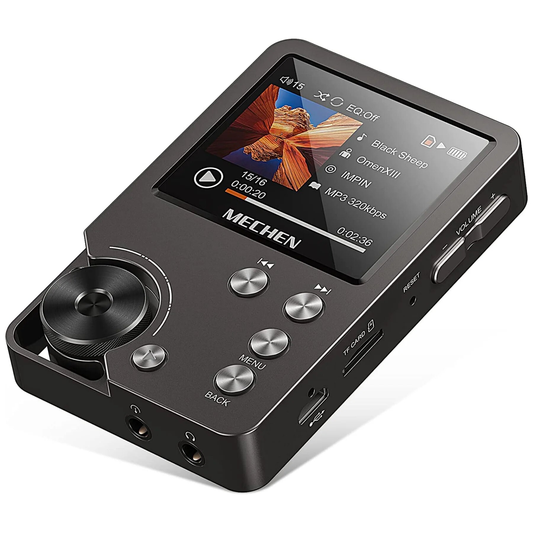 Wysokiej jakości bezstratny odtwarzacz MP3/MECHEN-M30/HiFi/z obsługą kart pamięci 64 GB do 256 GB: Default Title