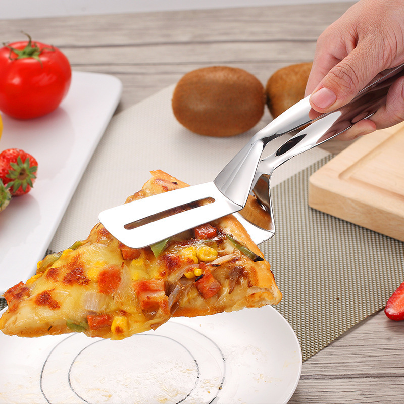 Zwei Verwenden Edelstahl Lebensmittel Zange Gebratener Fisch Steak Clip Dreher BBQ Grillen Non-Stick Grill Grillen Kochen Küche werkzeuge