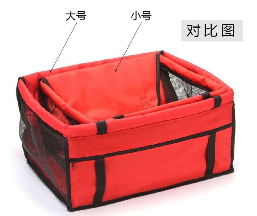 Housse de siège de voiture pour chien hamac pliant sac de transport pour animaux de compagnie transportant et voyageant pour Transportin Perro HondenTassen
