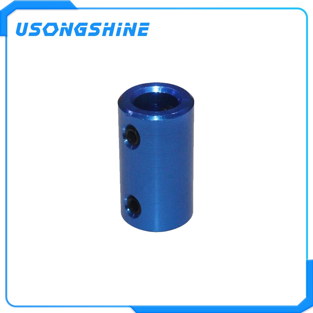 5 pz/lotto Albero Accoppiatore D14L25 blu flessibile accoppiatore Giunto in Alluminio Foro 5x5mm 5x8mm Blu rigida Vite Parte per Motore Passo A Passo