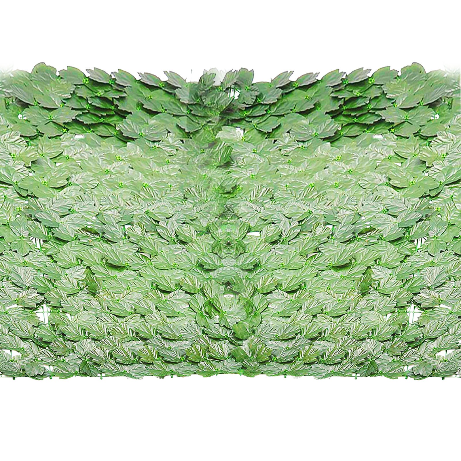 1x3m Artificial Ivy Leaf Hedge Screening Green Leaf Privacy Fence Screening Roll UV Fade Protected Privacy Artificial Fence: 05