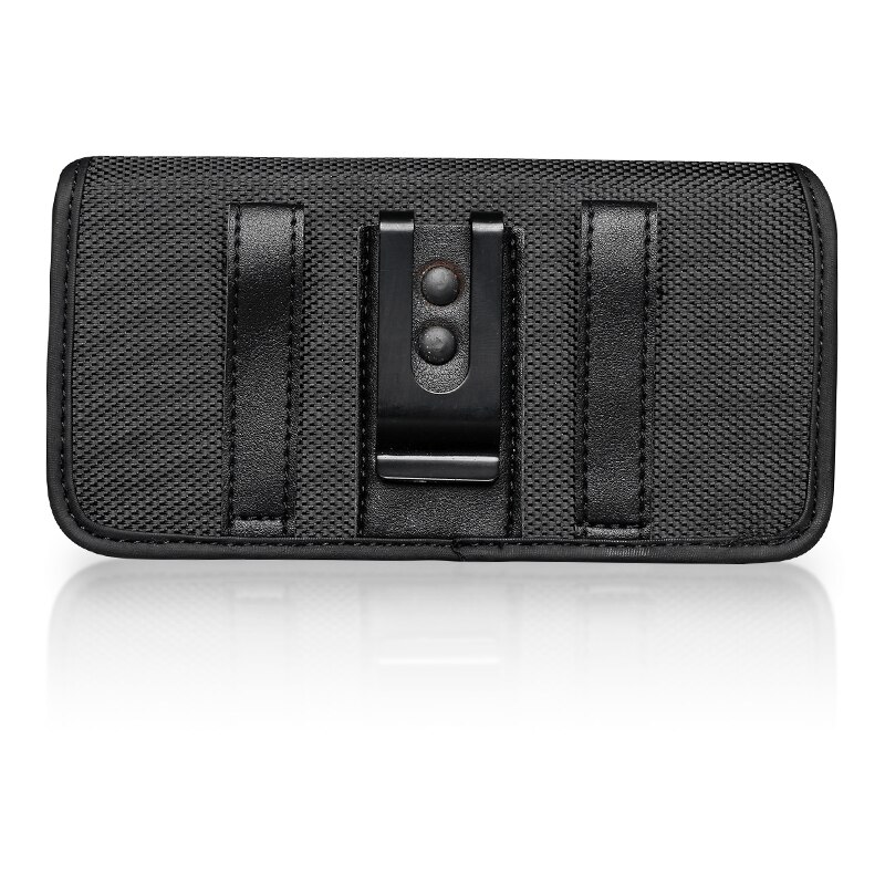 Saco do telefone móvel saco da cintura para o iphone xiaomi samsung huawei 3.5-6.3 polegada bolsa caso cinto clipe coldre oxford pano saco da aleta capa