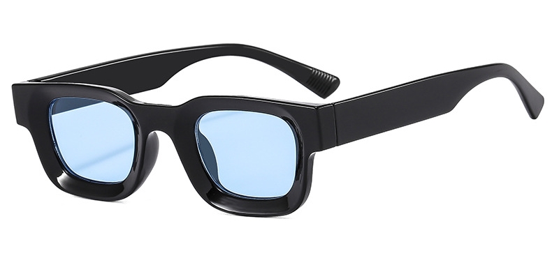Populære små firkantede solbriller for menn klassiske retro solbriller for menn beskyttelsesbriller briller gafas de sol mujer: Sølv
