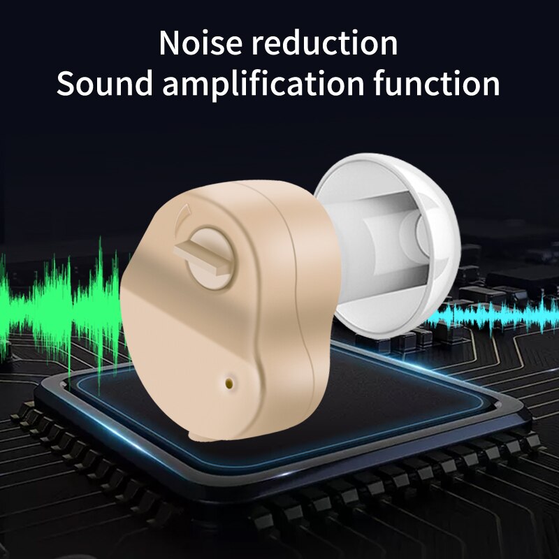 Mini høreapparat øre høreforstærker høreapparater til ældre moderat høretab høreapparat audifono lydforstærker