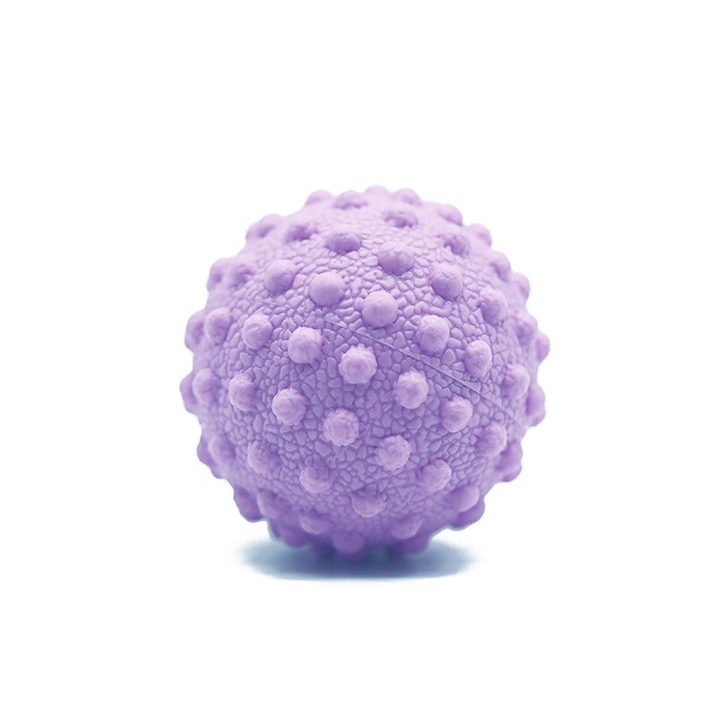 Bola de masaje para alivio de fascitis Plantar, masajeador de pies, Yoga, relajación muscular, alivio del dolor, Bola de fisioterapia portátil: Purple
