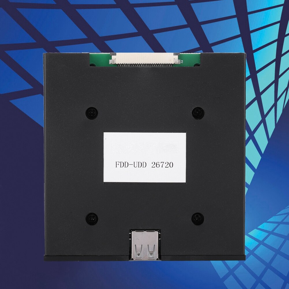 Emulador flexible Usb FDD-UDD26720, unidad flexible USB, 720KB, ABS,