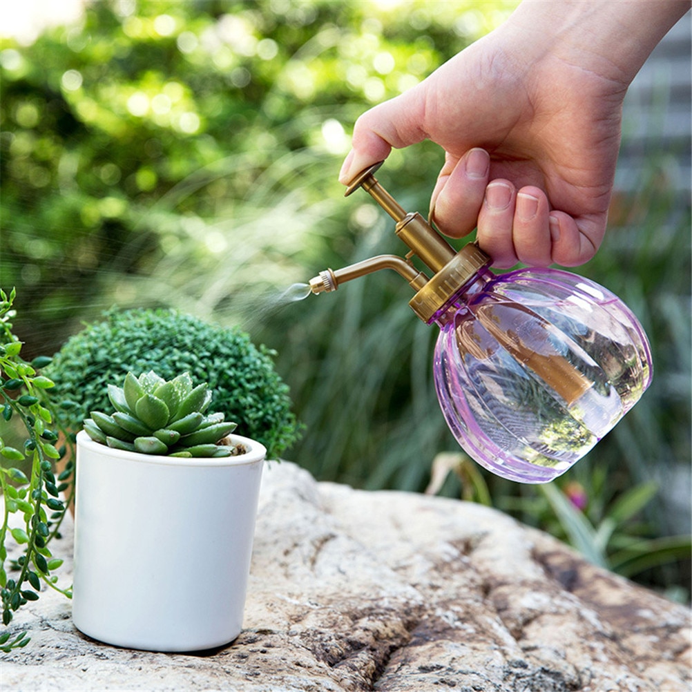 350ml planter blomster vanning potte spray flaske hage mister sprøyte frisør plante vannkoker for hage blomster plante