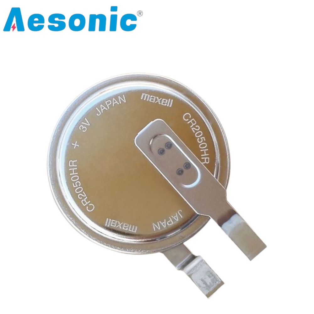 2PCS CR2050 CR2050HR BR2050 LM2050 2050 3V Batteria al litio per sensore di monitoraggio della pressione dei pneumatici Resistente alle alte temperature