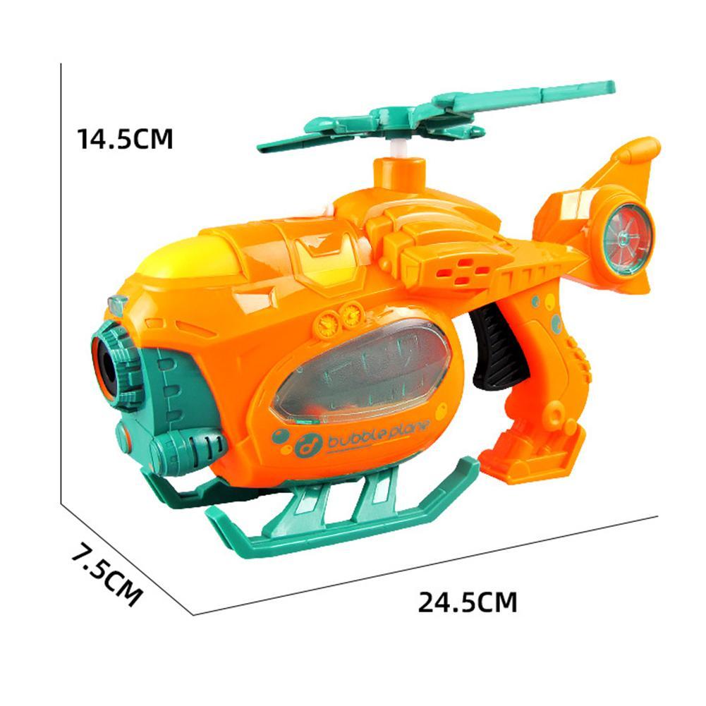 Airplane Electric Bubble Machine With 50ml Blister Summer Automatic Soap Water Bubble Machine Toys Outdoor Wedding Accessories