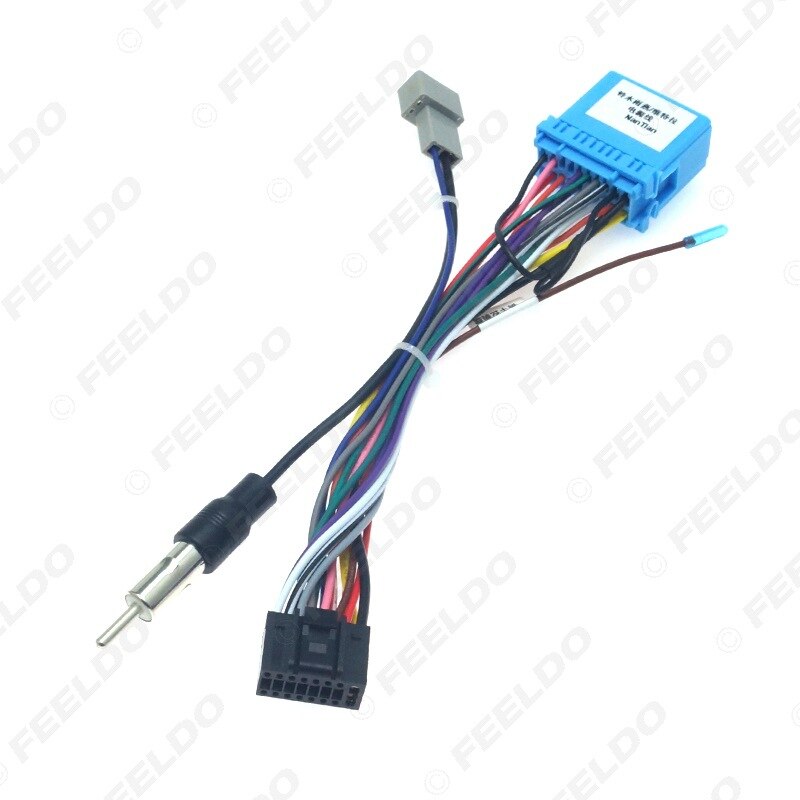 Toepasselijk Suzuki Swift Vitra SX4 Android Navigatie Power Line Zhang Xun Regeling 16pin Conversie Luidsprekerkabel