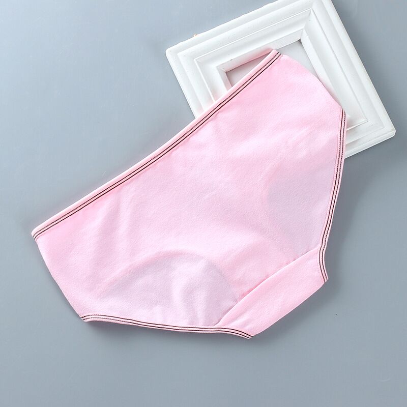 4 Teil/los Unterwäsche Baumwolle 8-12-14 Jahre alt Atmungsaktive Slip Schüler Teenater Mädchen Slip