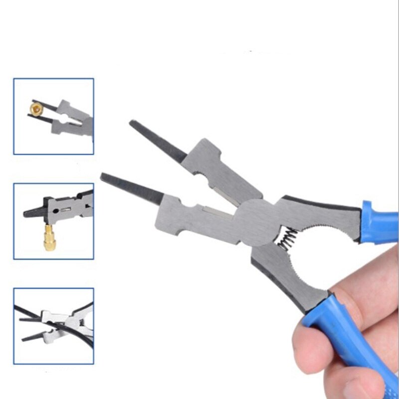 Multifunction Plier for MIG Welding Torch Nozzle Spatter Cleaning Installation Removing Wire Cutting Drawing Out Welding