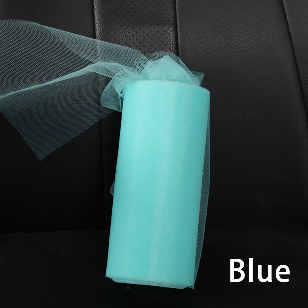 Organza 25 yards lengte Tutu Tule Spool Rolls stof voor DIY bruiloft rok meisje baby shower decor partij ambachten woonaccessoires: Licht Geel